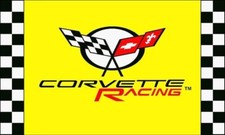 Corvette Yellow Racing Checkered Racing 3x5 Ft Banner Flag Car Garage Workshop Corvette Yellow Racing Checkered Racing 3x5 Ft Banner Flag Car Garage Workshop