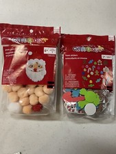 Creatology Foam Stickers  Pom-Pom Plate Craft Kit Lot Of 2 New SKU A19