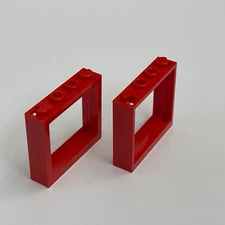 Lego 60594 Red Replacement Parts Pieces Lot of 2