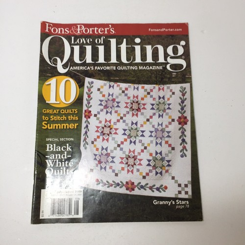 5 For the Love of Quilting Magazines Fons & Porter 2007-2009 - Picture 6 of 6
