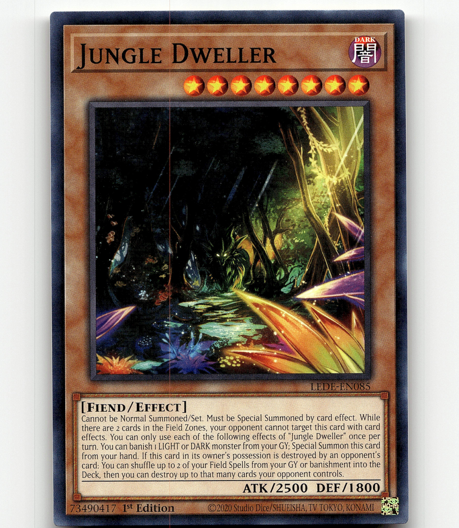 Yugioh Jungle Dweller - Legacy of Destruction | eBay