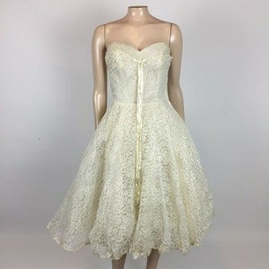 white midi wedding dress