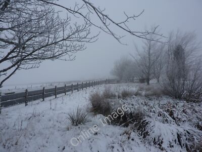 Foto 12x8 A57 bei Hollow Meadows Schnee, Nebel, Temperatur unter Gefrierpunkt, kein c2010