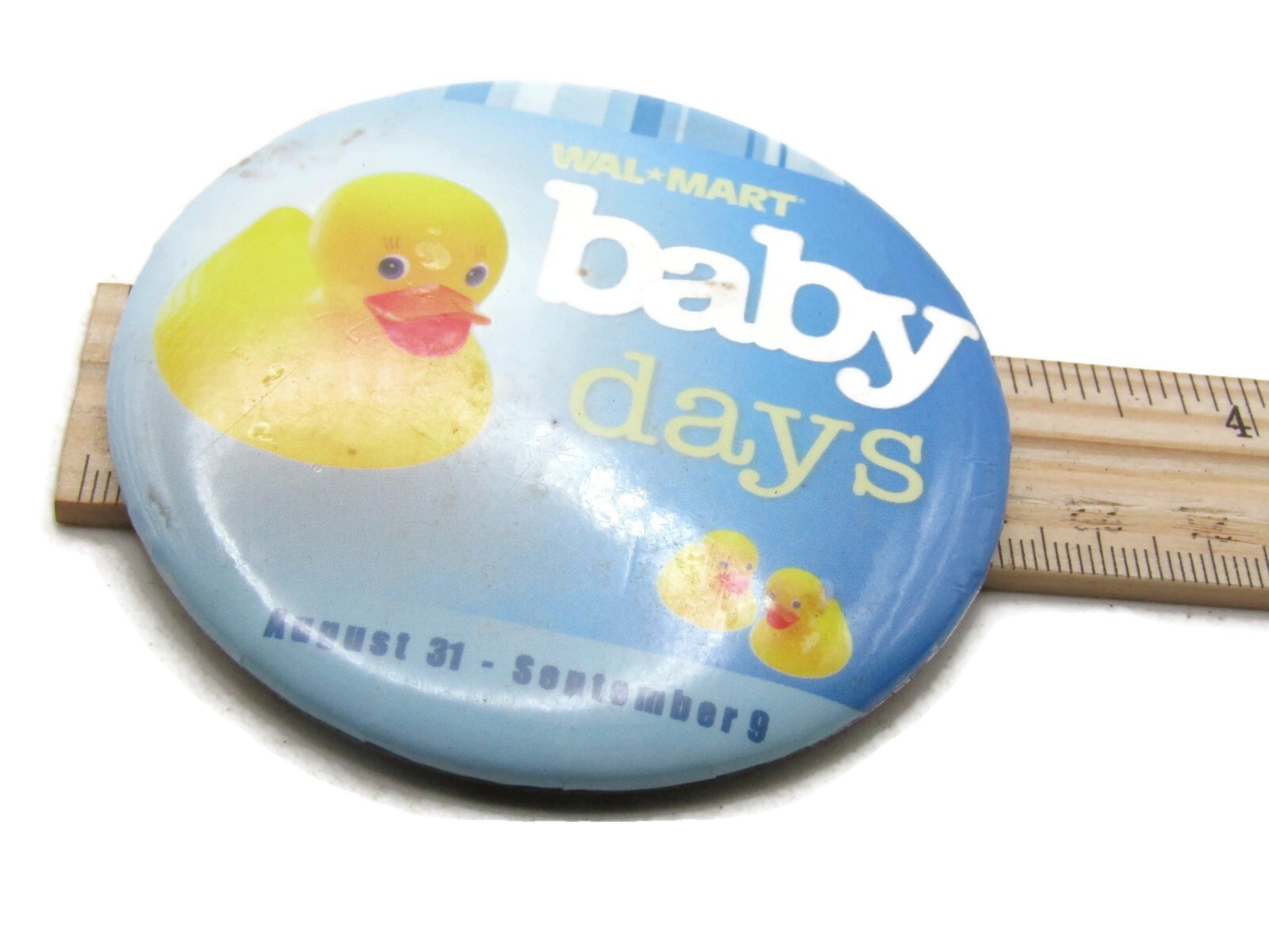 WalMart Baby Days Promo Button 东西智库