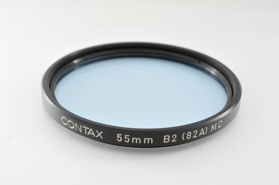 Contax 55mm 2B(82A) MC Skylight UV Filter For Color Photo Light Blue JAPAN✈️ - Image 4 of 4