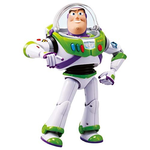 Toy Story 4 Talking Buzz Lightyear Figurine, Real Movie Size NEW - Picture 3 of 6