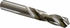 Hertel 5/8" 118� High Speed Steel Screw Machine Drill Bit Bright Finish, Righ...