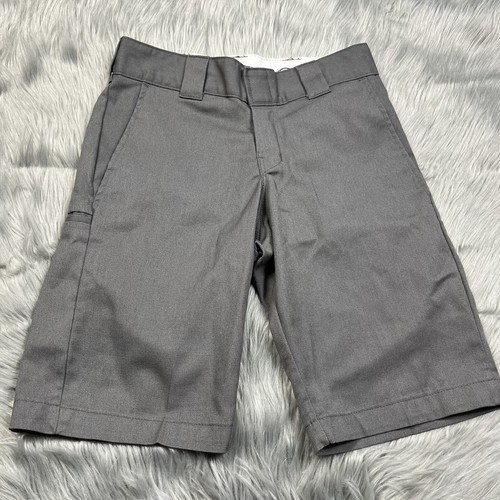 Dickies Flex Mens Gray Slim Fit Shorts 