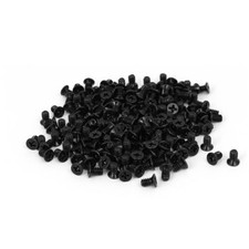 300pcs Flat Phillips Head Hard Drive Screw Computer PC Case 3.5" HDD Black 6 -32