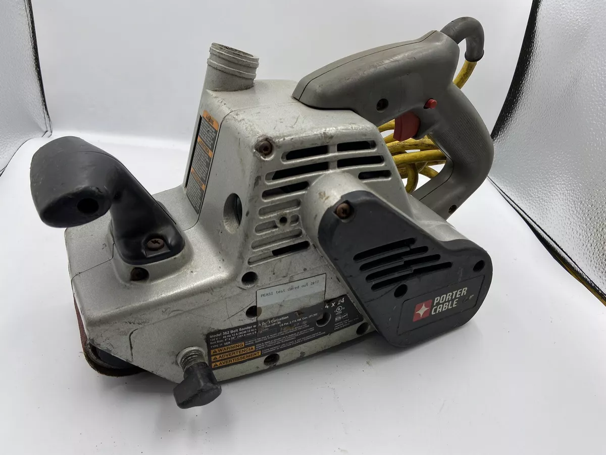 Porter Cable Model 362V Variable Speed Belt Sander with Dust