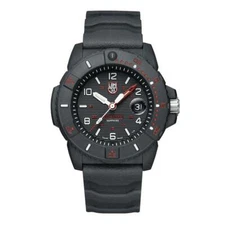 New Luminox Navy Seal 3600 CARBONOX Black Dial Rubber Band Men's Watch XS.3615