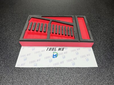 Snap-on Tools RED FOAM TRAY ONLY for 14pc Metric MIDGET Wrench Set