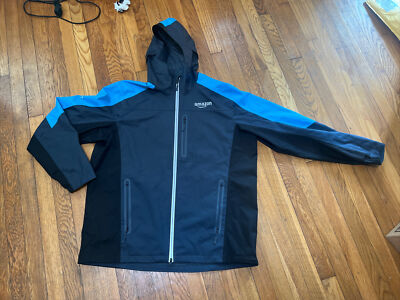 Amazon Tropical Rain Shell Mens XLarge Employee Blue Reflective
