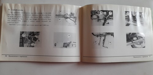 Kawasaki Libretto Uso E Manutenzione Istruzioni Italiano Mach III 500-H1-D 1972 - Imagen 10 de 11