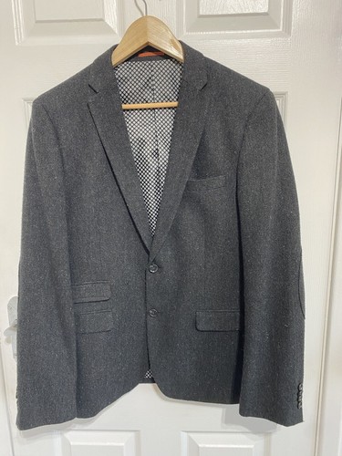Easy Herren Smoking Sakko Gr. M Wollmix