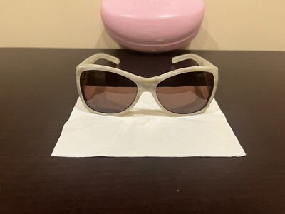 NEW Escada Col. 6HG SES 005 Beige Pearly Large Sunglasses w  display picture 2