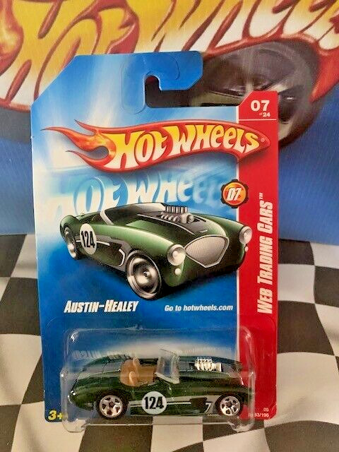 Hot Wheels 2008 Web Trading Cars 7/24 083 1953 Austin-Healey GREEN 5SP