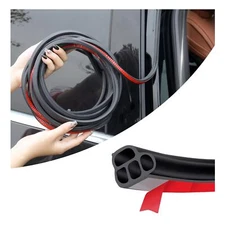 Car Door Rubber Seal Strip Double Layer L Shape Automotive Weather Stripping