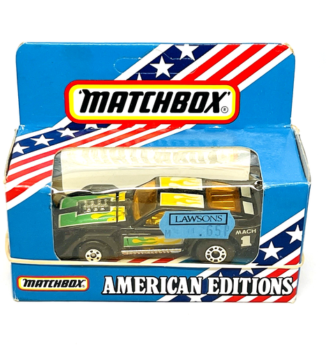 Matchbox International "American Edition" IMSA Ford Mustang in black, mib! - Picture 4 of 5