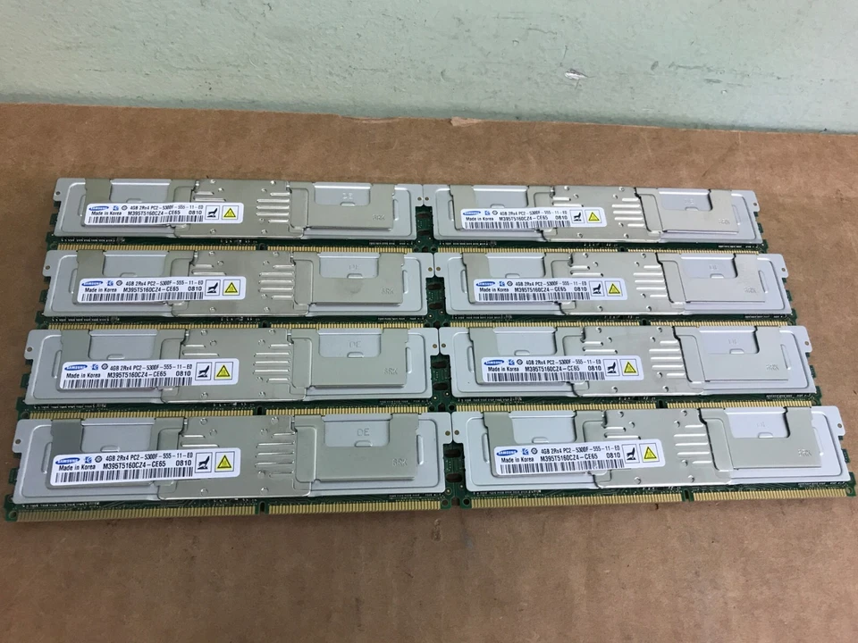 HP 32GB 8x4GB Ram FOR HP WORKSTATION XW6400 XW6600 XW8400 XW8600 1YEAR warranty - Image 3 of 3