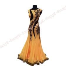 jz Handmade Women Samba Ballroom Swing Salsa Rumba Latin Dance Dress RHYTHM