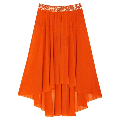 Kids Girls Dancewear Waistband Skirt Dance Outfit Gymnastics Modern Practice - Picture 86 of 93