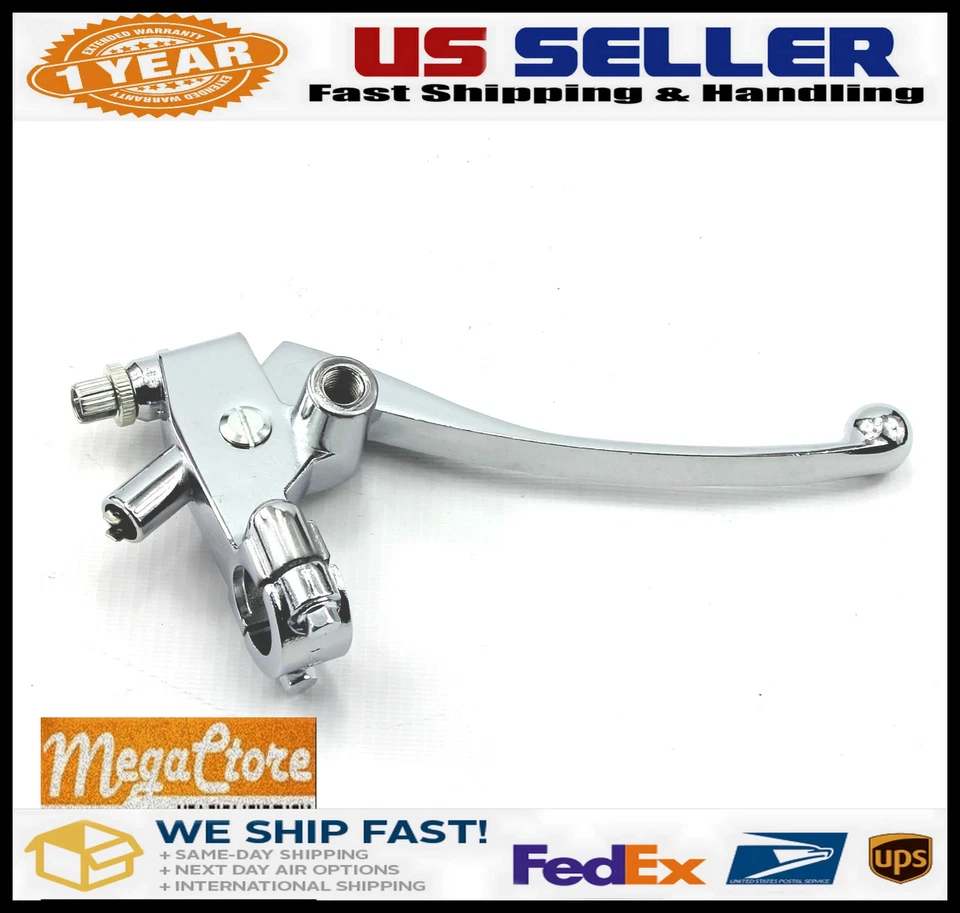 Embrague con cable y percha de freno con palanca para moto Honda Foto 2 de 4