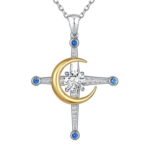 BIJOU RI DOUBLE CARABINER NECKLACE PLATED GLD WOMEN | eBay