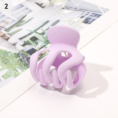 Hair Accessories Frosted Jelly Color Crab Hair Clip Morandi Acrylic Barrettes - Picture 9 of 23