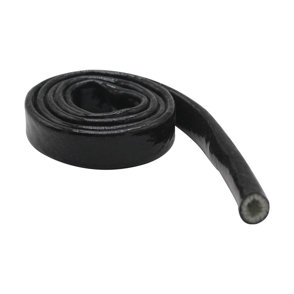 1.5 ID Black Silicone Insulation Heat Shield Sleeve 3Ft for 24AN Oil Fuel  Line 782942811837 | eBay