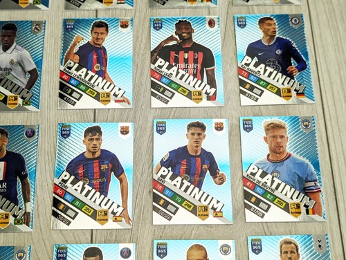 Kompletny zestaw 30 kart PLATYNOWY NIEBIESKI - FIFA 365 2023 Adrenalyn XL Panini /99 - Zdjęcie 13 z 24