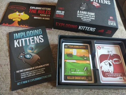 exploding kittens card game - 第 1/4 張圖片