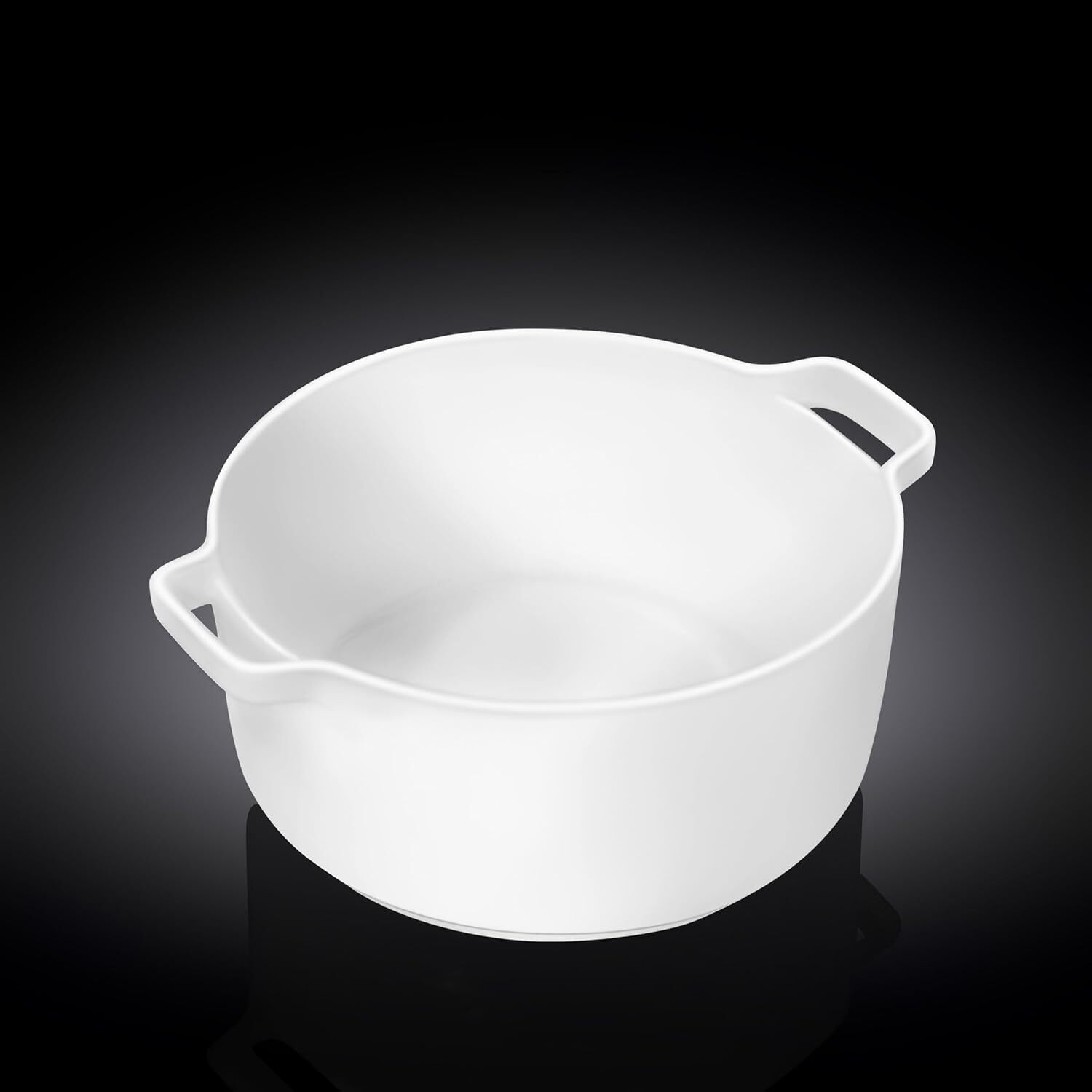 Wilmax Auflaufform mit Griffen 510 ml Weißporzellan WL-997034/A