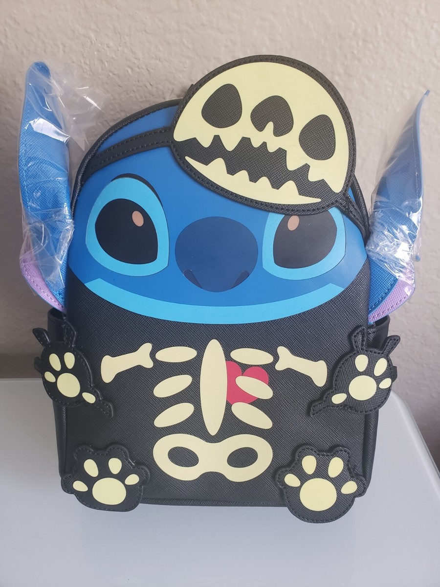 New Her Universe Disney Lilo & Stitch Skeleton Stitch Glow  display picture 2