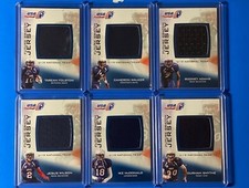 2012 Upper Deck USA Football U19 NATIONAL TEAM FUTURE SWATCH 18 CARD JERSEY SET