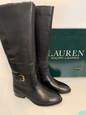 lauren ralph lauren makenzie wide calf riding boot