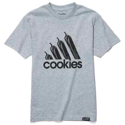 NWT Berner Cookies Clothing SF There's Levels To This Shhhhh Heather Grey Tee