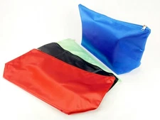 Zippered Storage Bag, Travel Pouch w/Waterproof Lining, 4 Colors, Prime LT-3417