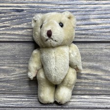 Vintage 5  Tan Teddy Bear Adjustable Limbs