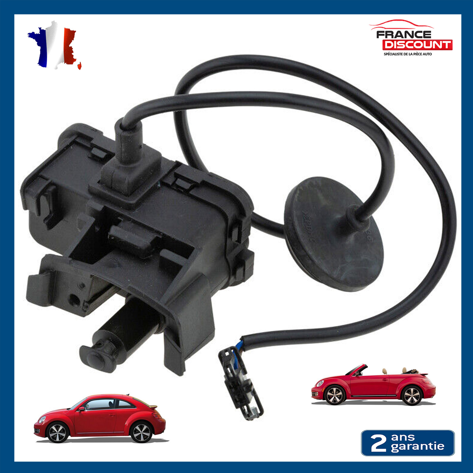 Actionneur trappe carburant 5C5810773B d'origine pour VW Beetle cabriolet TSI TDI