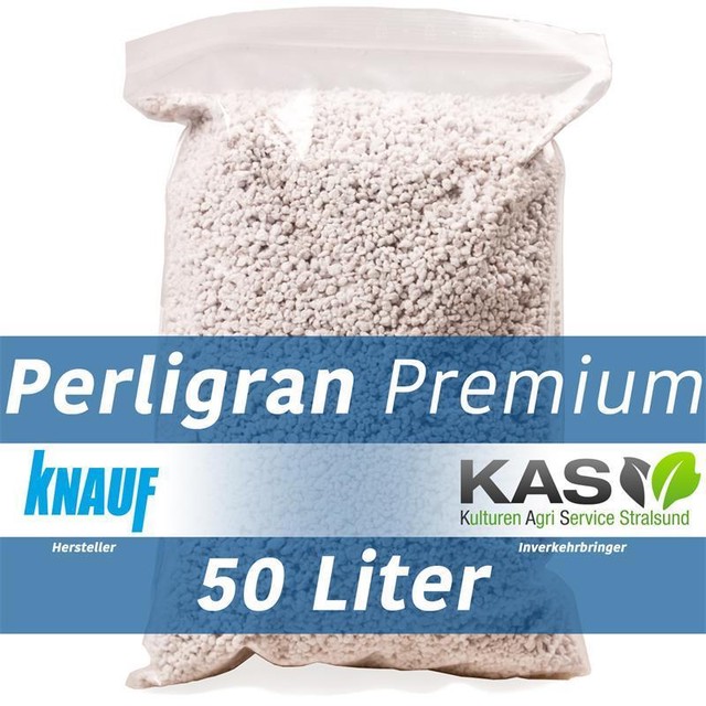 Perlite Perligran Premium 2/6 50 Liter Substratverbesserer Agriperl