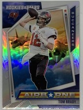 Tom Brady 2021 Panini Rookies & Stars Airborne Silver Card #AB-1 Buccaneers
