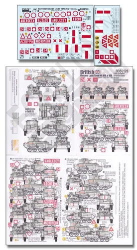 Echelon Fine (D356128) 1:35 British Vickers Light Tank Mark VI A and VI B