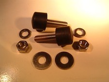 FORD BONNET RUBBER SET STAINLESS MK1 CAPRI BUFFER BUMPER 3.0 GLX GT 2.0 1.6 GHIA