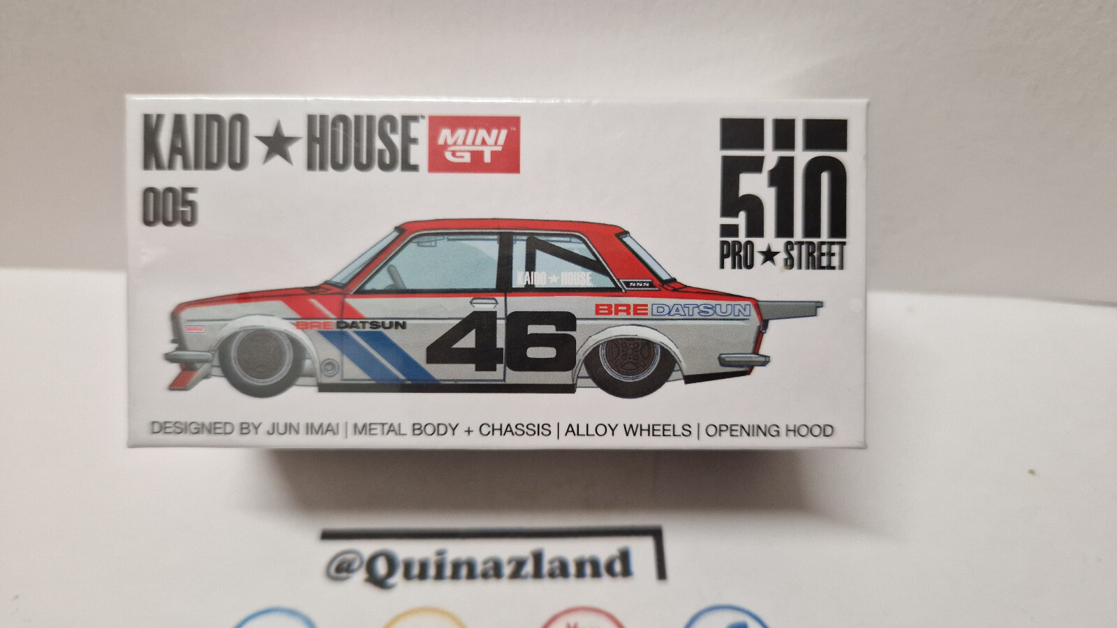 Datsun 510 Pro Street Kaido House miniature métal sans défaut