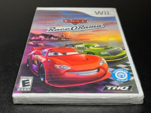 Refurbished THQ Cars Race-o-rama with Cars Wii Wheel  Wii ADVANCED  COMPETITIVE ENTERTAINING 