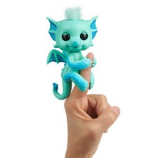 Fingerlings Glitter Dragon - Noa Green with Blue 