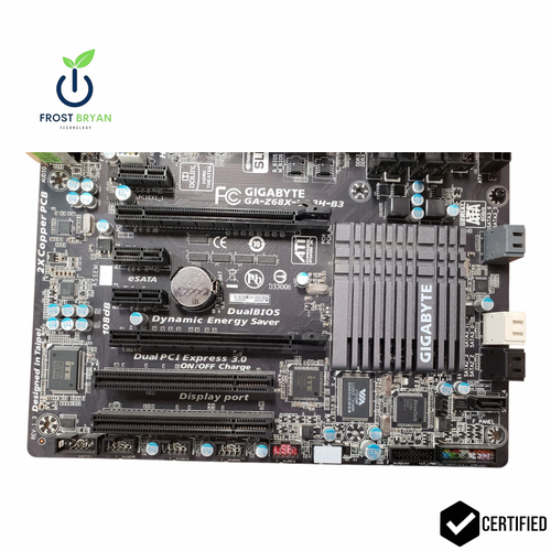 Gigabyte GA-Z68X-UD3H-B3 Combo - Unlocked I5 3570k - 8GB RAM - Tested Working - Afbeelding 4 van 7