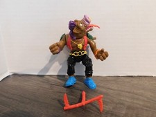 Vintage TMNT Head Spinnin    Bebop Wacky Action Figure 1991 Playmates