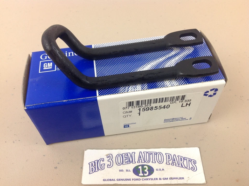 1996-2003 Chevrolet S-10 GMC S15 Sonoma LH Rear Door UPPER LATCH STRIKER new OEM - Image 3 of 3